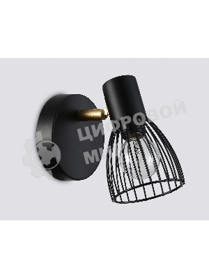 Светильник Ambrella light TR8659 BK/GD черный/золото E14 max 60W 160*100*145