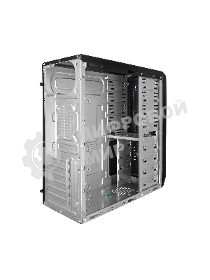 Компьютерный корпус Miditower ExeGate UN-604 Black, ATX, (без БП) 2хUSB+2хUSB 3.0, Audio
