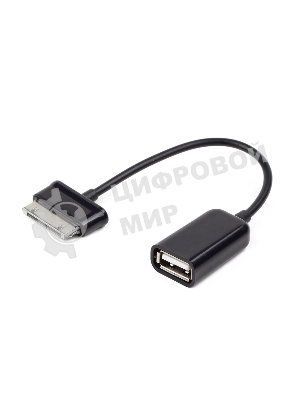 Кабель Gembird/Cablexpert USB 2.0 OTG, USBAF/BM30pin, для планшетов Samsung, 0.15м, пакет