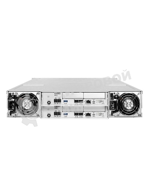 Система хранения данных Infortrend EonStor GS3012R03C0FD-8U32 (12x3.5, 2U, High IOPS, Dual Redundant Controllers (incl: 4x4GB Cache, 4x25Gb SFP28, 4 FREE host board slots, 4x12Gb SAS ext ports, 2x Super capacitor+Flash+FAN module, 2x530W), Rackmount kit)