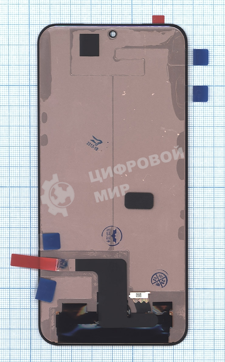 Дисплей для Huawei P60, P60 Pro в сборе с тачскрином, черный orig lcd