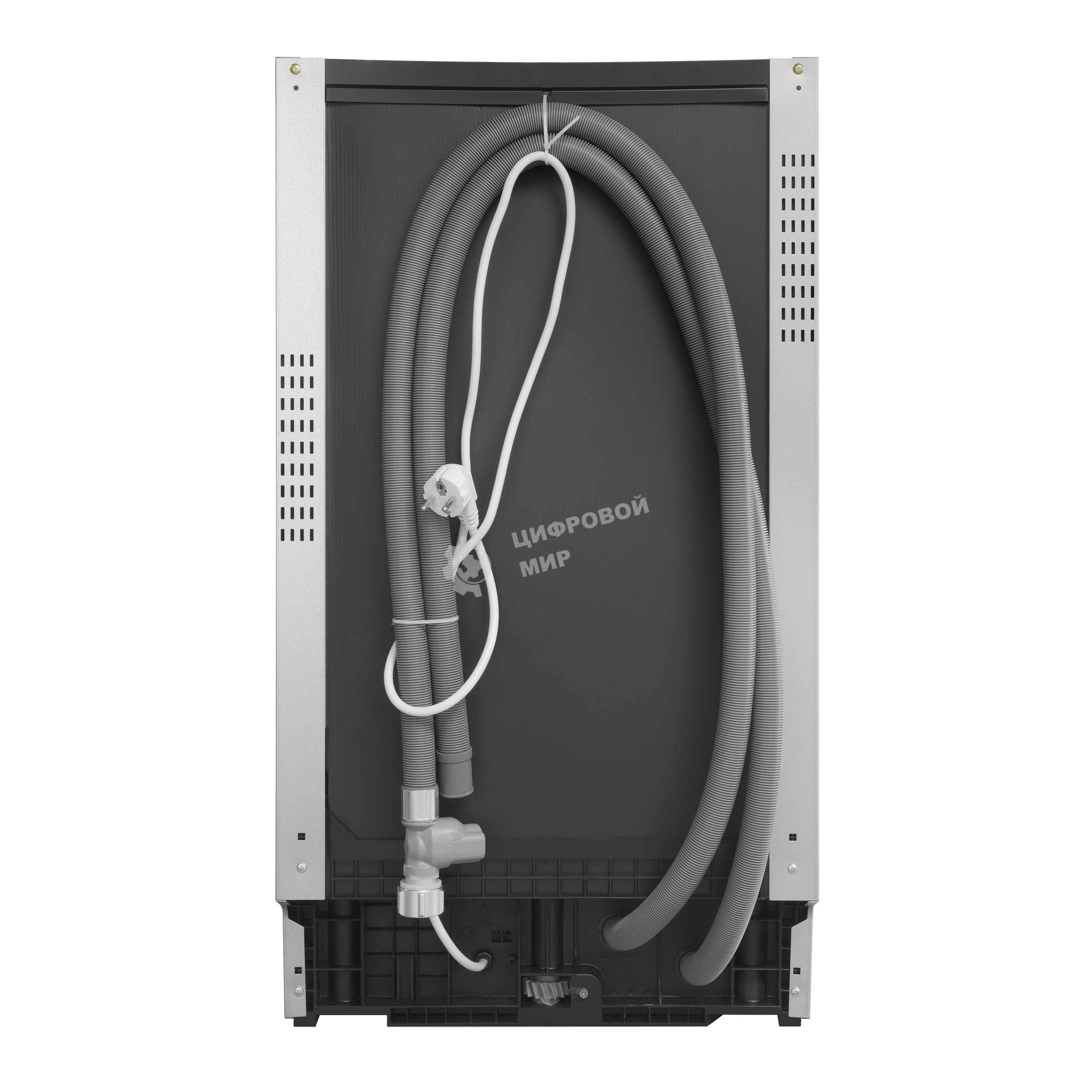 Встраиваемая посудомоечная машина Maunfeld MLP45120 Light Beam, узкая, ширина 44.8см, полновстраиваемая, загрузка 9