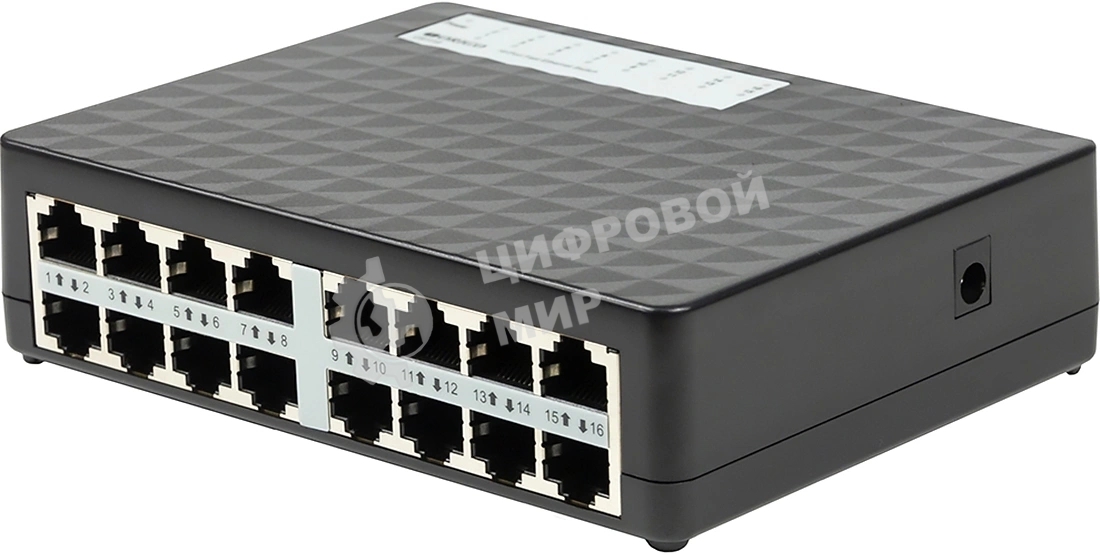 Коммутатор неуправляемый 16-портовый ORIGO OS1116/A1A 10/100 Мбит/с