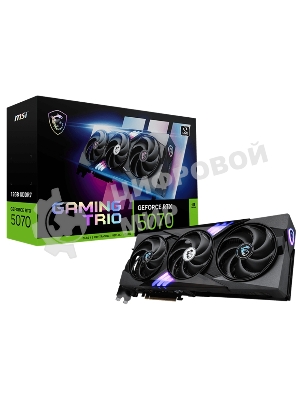 Видеокарта MSI GeForce RTX 5070 12G GAMING TRIO