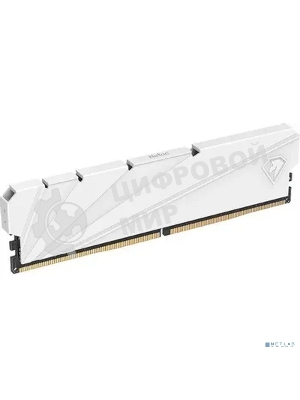 Оперативная память NETAC, DDR4, 16GB (2x8GB), 3200MHz, CL16, DIMM, с радиатором, белый