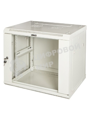 Шкаф настенный серии Pro, 12U 600x450, стеклянная дверь
