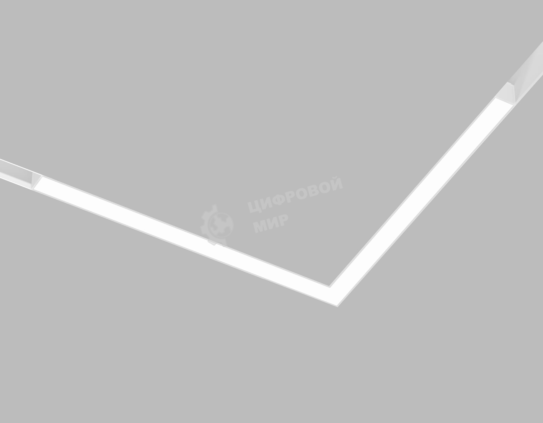 Светильник трековый светодиодный Ambrella light GL4480 WH белый IP20 20W 3CCT 3000-6000K SMART 48V 120° 325*305*25