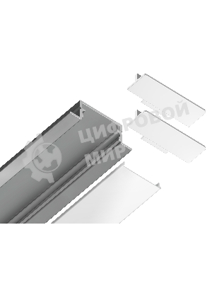 Алюминиевый профиль Ambrella light GP1200AL серебро 2000*28.6*10
