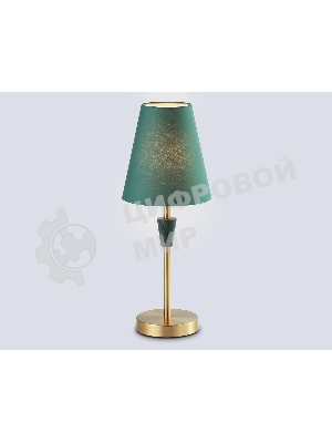 Светильник Ambrella light LH75057 BS/GN латунь/зеленый E14 max 40W D180*460