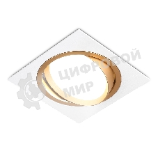 Светильник Ambrella light TN51916 WH/GD белый/золото GX53 max 12W 115*115*23