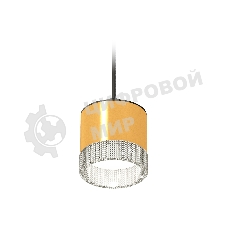 Светильник Ambrella Light XP8121030 PYG/CL/SBK золото желтое полированное/прозрачный/черный песок GX53 (A2333, C8121, N8480)