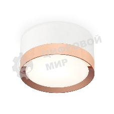 Светильник Ambrella Light XS8101006 SWH/PPG белый песок/золото розовое полированное GX53 (C8101, N8126)