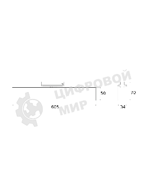 LTB54 / Светильник потолочный светодиодный X-Line белый матовый 20W 4200K