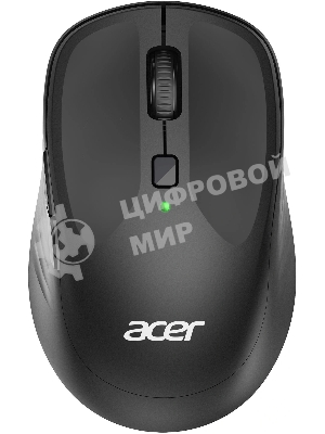 Мышь беспроводная Acer OMR300 черный, 1600 dpi, радиоканал, USB, кнопки - 6