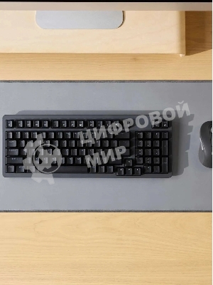 Клавиатура Logitech K868 гибридная, USB Type-A, Bluetooth, радиоканал, чёрный