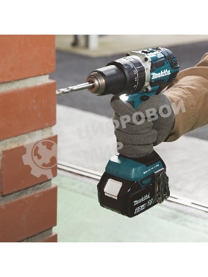 Дрель аккумуляторная MAKITA DHP484Z  б\щет 18в li-ion бзп-13мм 0-500\2000об\м 54\30нм 1.6кг кор б\а