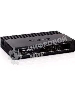 Коммутатор TP-Link SMB TL-SF1016D Коммутатор 16-port 10/100M Desktop Switch, 16 10/100M RJ45 ports, Plastic case