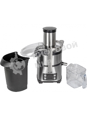 Кухонный комбайн Kitfort KT-1395 800Вт серебристый/черный