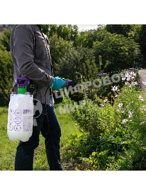 Опрыскиватель Palisad ручной 7 л насос шланг разбрызгиватель