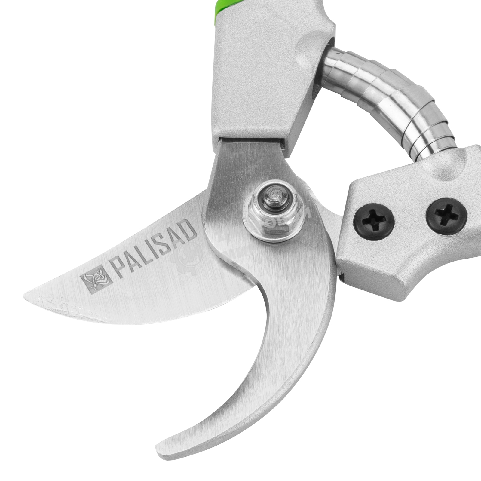 Секатор прямого реза Palisad 180 мм, металлические обрезиненные рукоятки