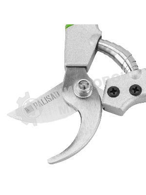 Секатор прямого реза Palisad 180 мм, металлические обрезиненные рукоятки