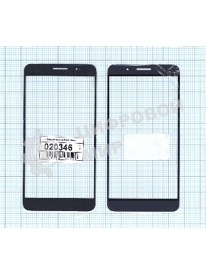 Стекло для Huawei ShotX/Honor 7i синее