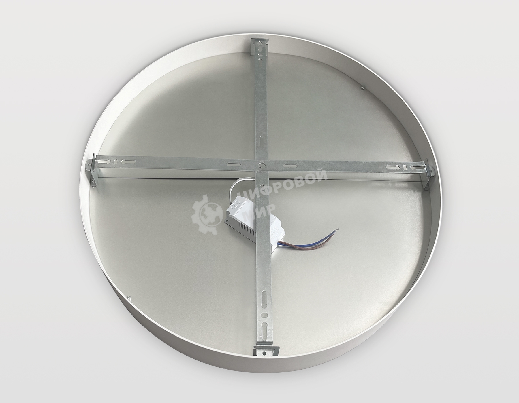 Потолочный светодиодный светильник Ambrella light FV5527 WH белый LED 45W 3000K D400*58 (Без ПДУ)