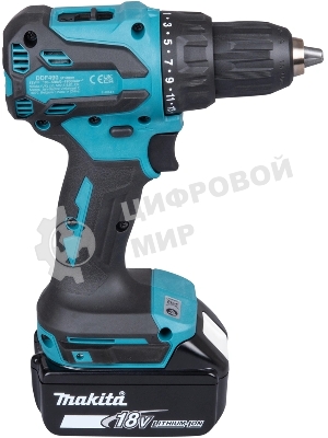Дрель-шуруповерт Makita DDF490SFJ 12, 18 В, 3 Ач, 50 Нм, бесщеточный