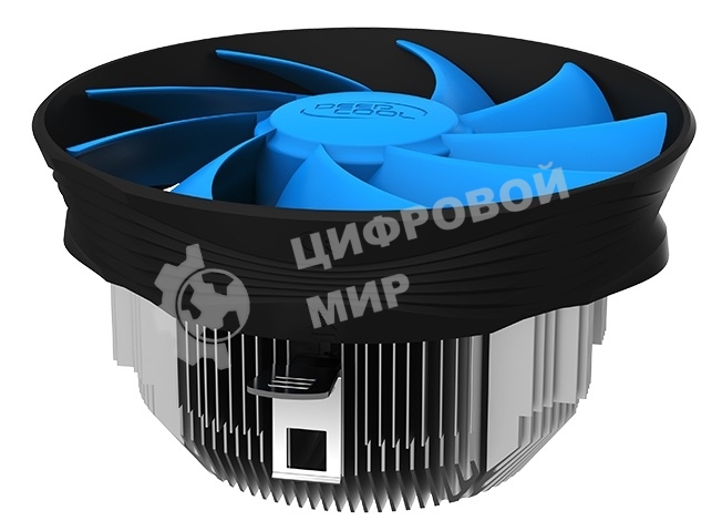 Кулер для процессора DEEPCOOL ARCHER BIGPRO серебристый/синий, 120 мм, алюминий/медь, 2000 об/мин, 29.7 дБ, 4 pin, 125 Вт, 70 мм