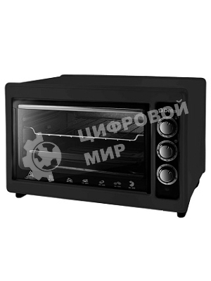 Мини-печь Delta D-0123 черная с тэном повыш мощности,1300 Вт, 37 л