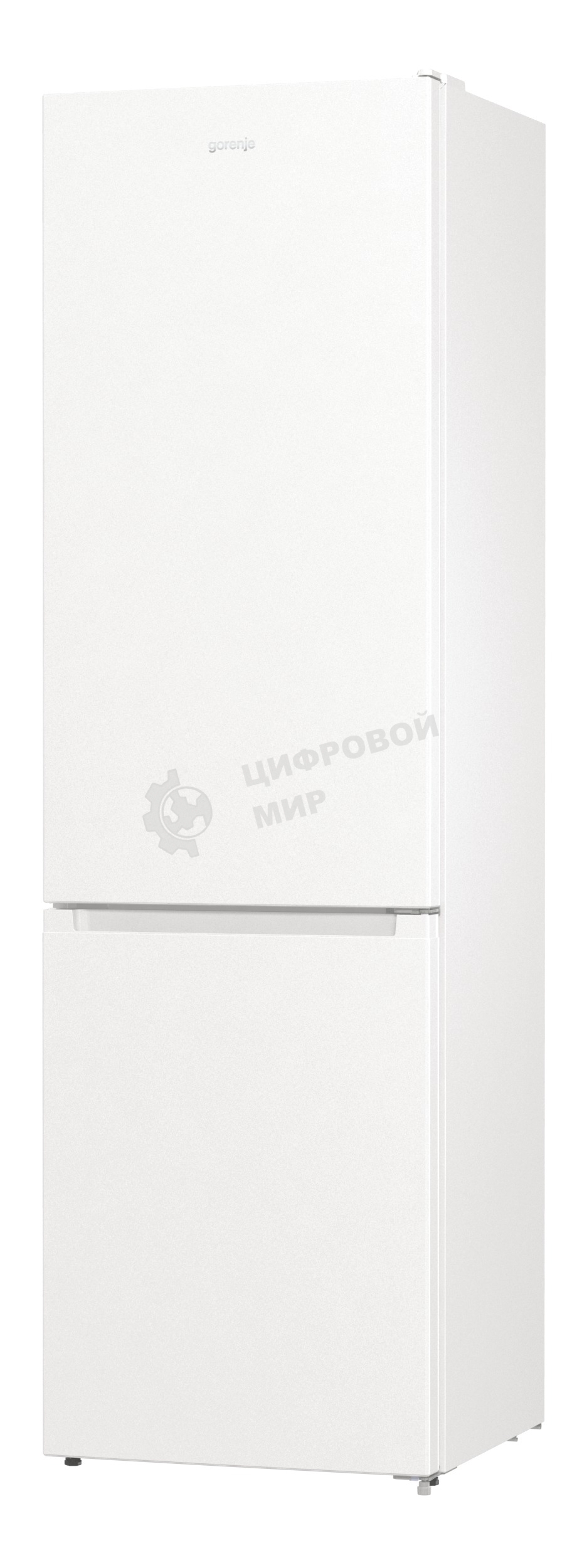 Холодильник Gorenje NRK6201PW4 белый двухкамерный 235/96л морозилка снизу