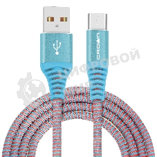Кабель Crown USB - microUSB CMCU-3102M blue