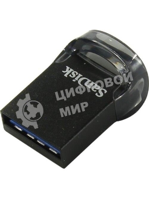 Флешка USB Sandisk CZ430 ULTRA FIT (SDCZ430-128G-G46), 128Gb, USB 3.1, R/W 130/40, черный
