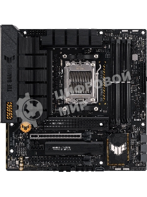 Материнская плата ASUS TUF GAMING B650M-PLUS, AM5, AMD B650, 4xDDR5, 4xSATA, 2xM.2, 1xPCIe 4.0 x16, 1xPCIe 4.0 x4, 1xDP, 1xHDMI, 1x 2.5Gb LAN, 4xUSB-A 3.2 Gen 2, 1xUSB-A 3.2 Gen 1, 1xUSB-C 3.2 Gen 2x2, 5x3.5 мм, 7.1, mATX