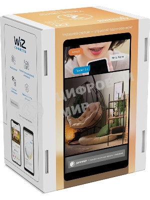 Лампа светодиодная филаментная Gauss Smart Home DIM E27 A60 7 Вт 1/10/40