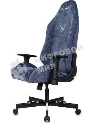 Кресло Knight N1 Fabric синий, ткань, 120 кг, механизм качания