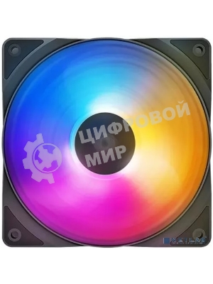 Вентилятор для корпуса DEEPCOOL RF120 FS черный, 120 мм, 1500 об/мин, 27 дБ, 4 pin