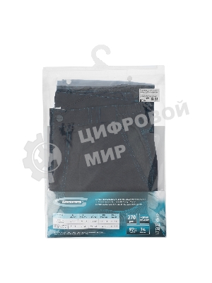 Брюки профессиональные рабочие, 97% хлопок 3% спандекс, XXXL Gross