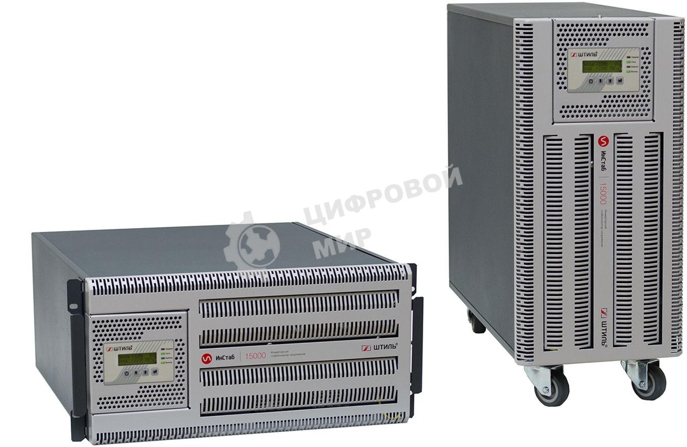 Стабилизатор напряжения Штиль ИнСтаб IS3315RT, 13500Вт, 15000ВА, белый