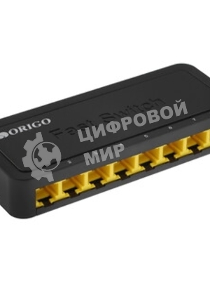 Коммутатор неуправляемый 8-портовый ORIGO OS1108/A1A 100 Мбит/с