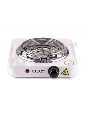 Плита настольная электрическая Galaxy Line GL 3003, белый, электрическая, 1000 Вт