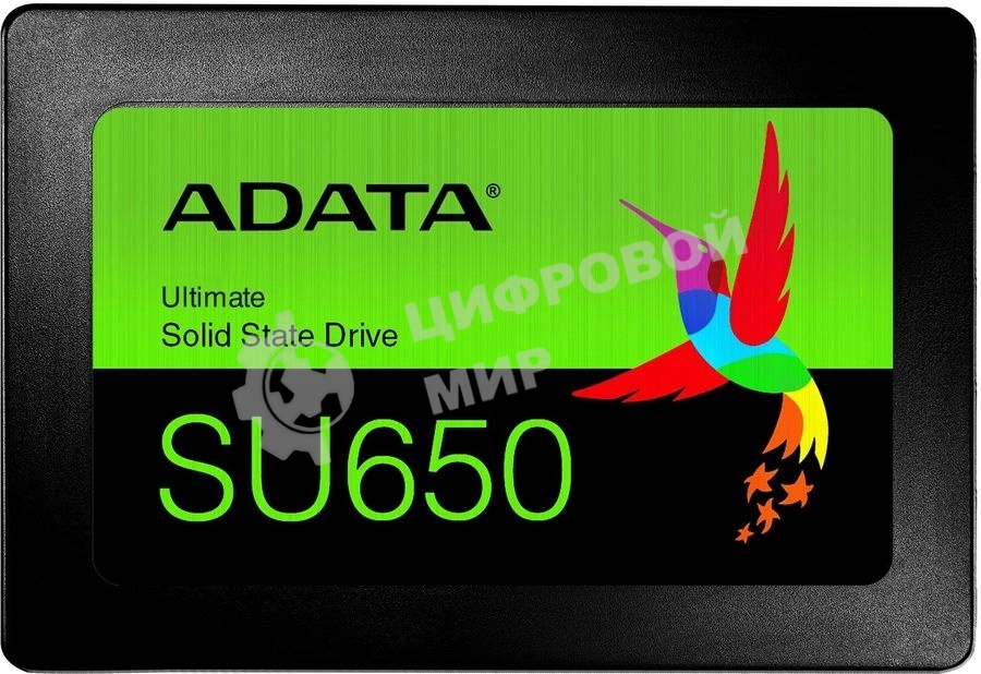 Накопитель SSD ADATA SU650, 240Gb, SATA III, 2.5