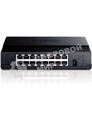 Коммутатор TP-Link SMB TL-SF1016D Коммутатор 16-port 10/100M Desktop Switch, 16 10/100M RJ45 ports, Plastic case
