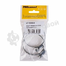 Хомут червячный PROconnect 40-60-0,7 мм, (упак. 2 шт)