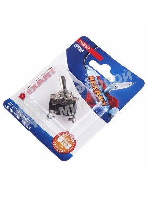 Тумблер Rexant 220V 10А (2c) ON-OFF однополюсныйMini (ASW-23) (в упак. 1шт.)