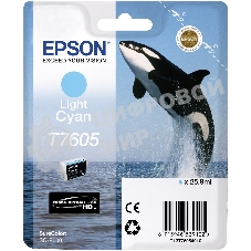Картридж струйный Epson светло-голубой SC-P600