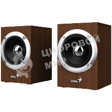 Акустическая система GENIUS SP-HF280 wooden USB Проводной пульт регулировки громкости для легкого управления
