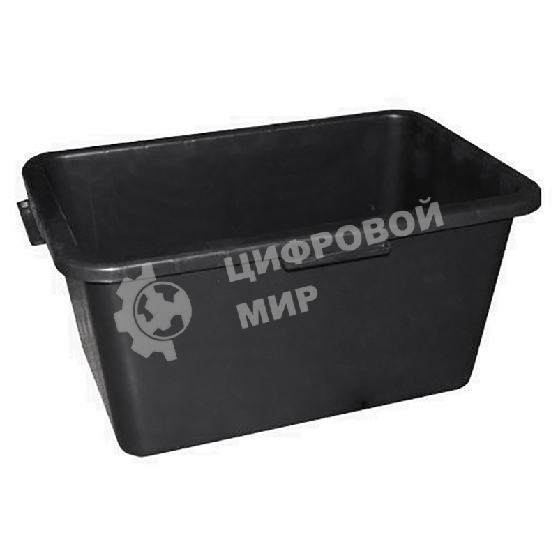 Таз строительный прямоугольный Rexant пластмассовый 60л