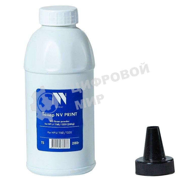 Тонер NVPrint HP 1160/1320 (280г) (Q5949A / Q5949X) для HP LaserJet LJ 1160, 3390, 3392, 1320; Canon LBP 3300, 3360