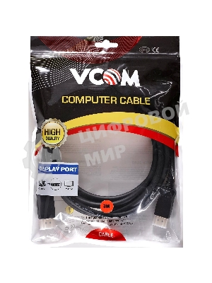 Кабель VCOM DisplayPort V1.4 3M CG632-3M
